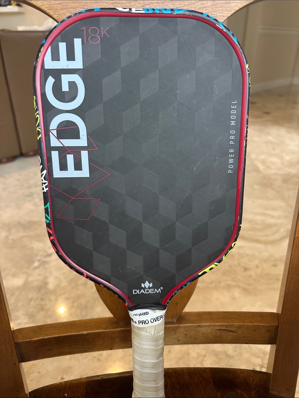 Diadem Edge 18K Power Pro Pickleball Paddle